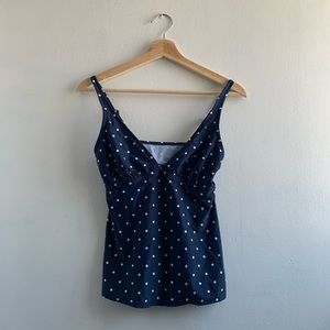 Polka Dot Swimsuit Top
